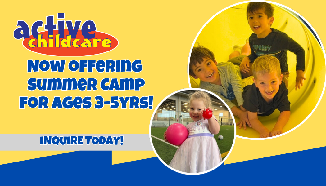 Active Childcare Fun Camp for ages 2 years to 5 years