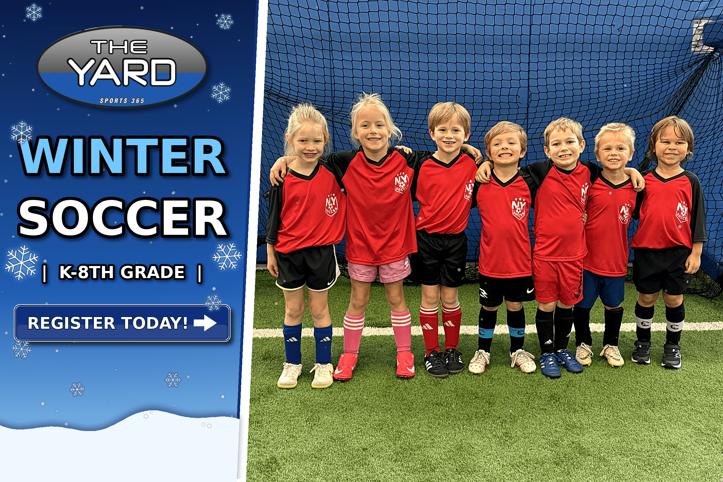 Winter Soccer at Naperville Yard